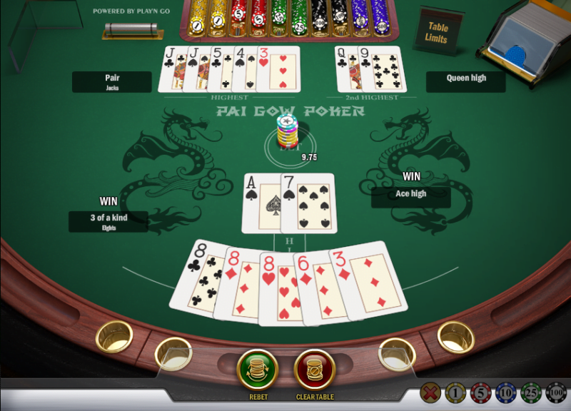 Pai Gow Poker Best Odds