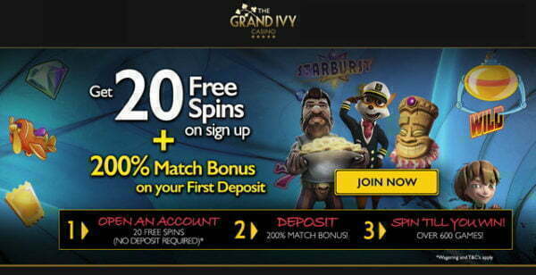 Grand ivy free spins solitaire
