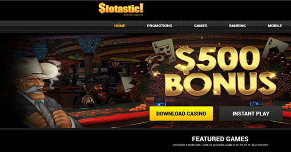 Slotastic Casino No Deposit Bonus