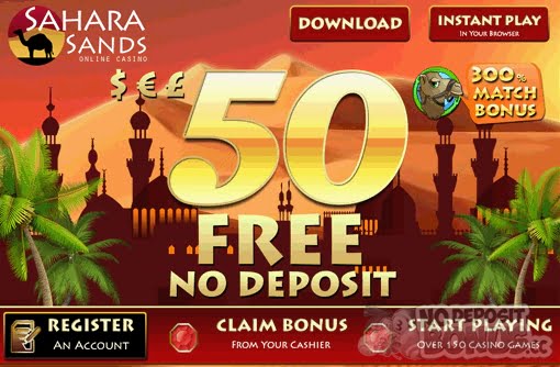 Sahara Sands Casino No Deposit Bonus Codes 2021