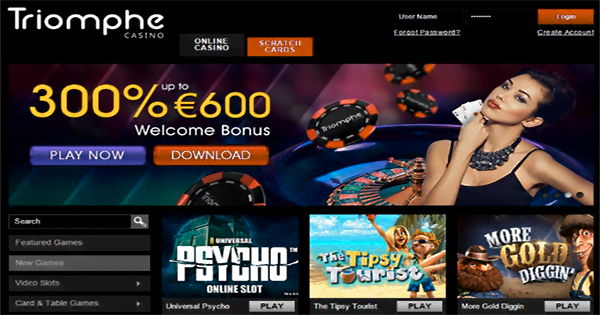 Casino Triomphe No Deposit Bonus Code