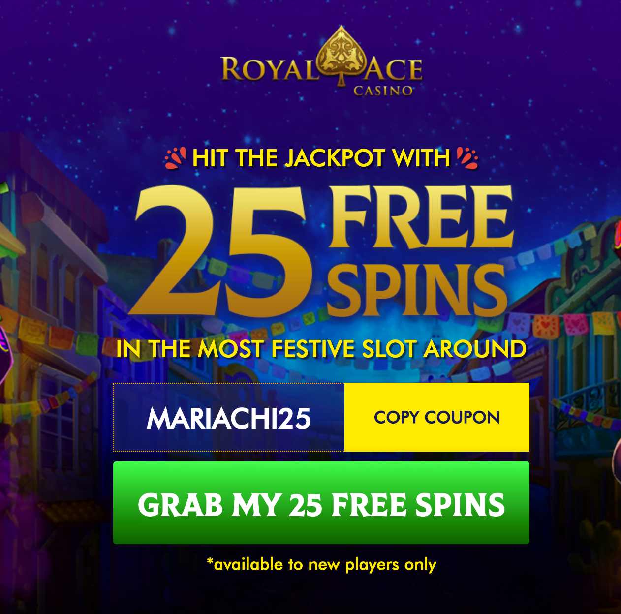 No deposit bonus codes for royal ace casino 2021
