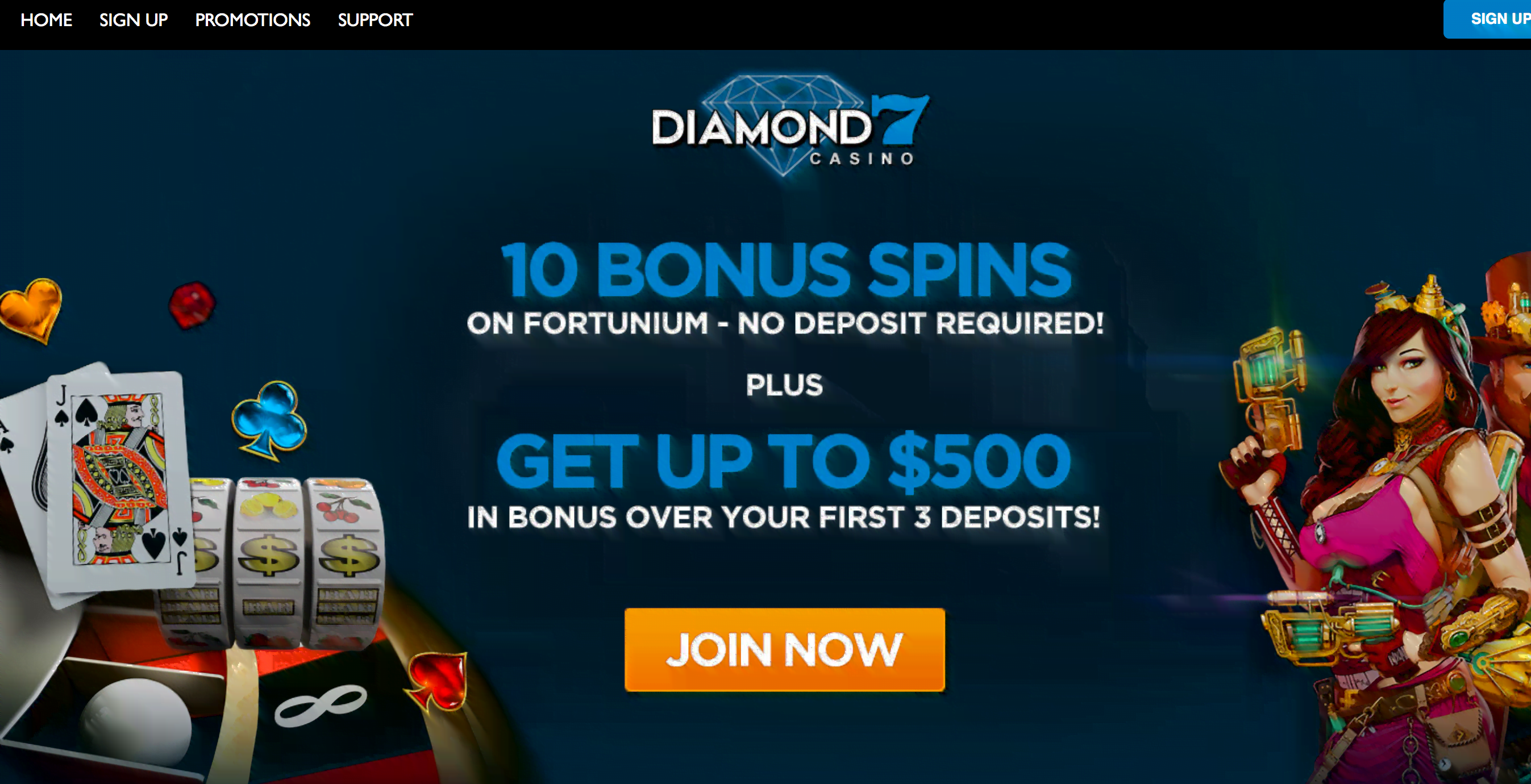 Diamond 7 Casino No Deposit Bonus Codes
