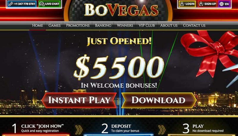 Bo vegas no deposit codes