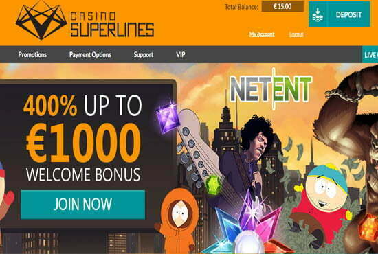 Casino Superlines No Deposit