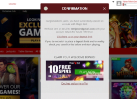 10 Free Spins at MagicRed Casino