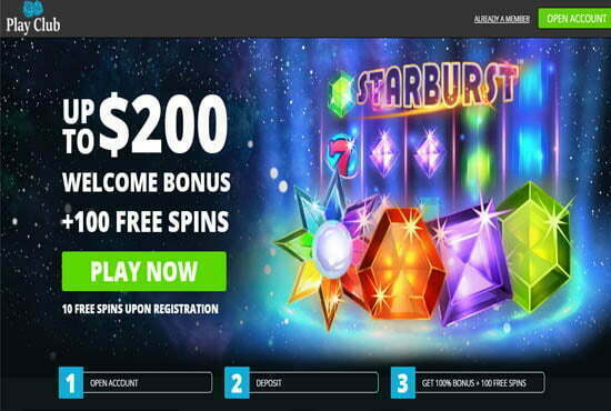 free spins at club player casino