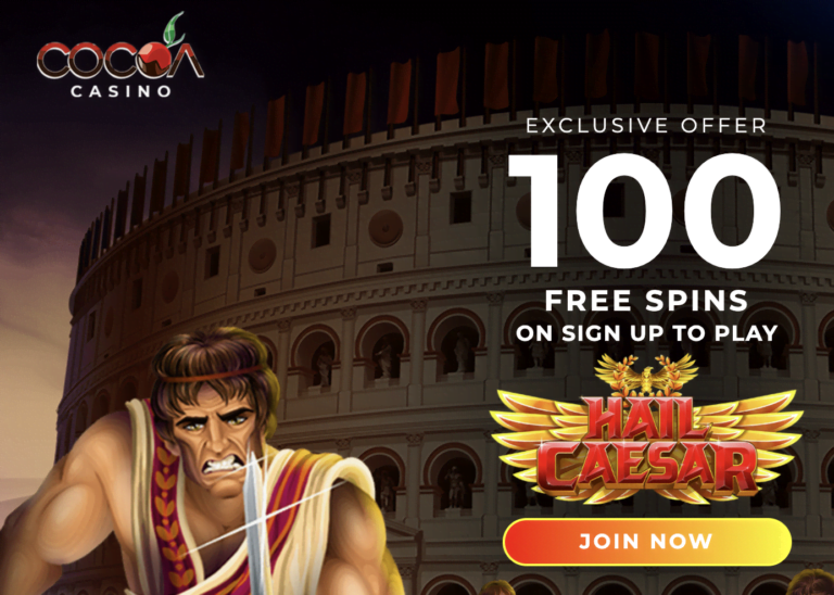 100 Free Spins at Cocoa Casino No Deposit Bonus