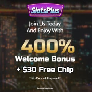 slots plus no deposit bonus