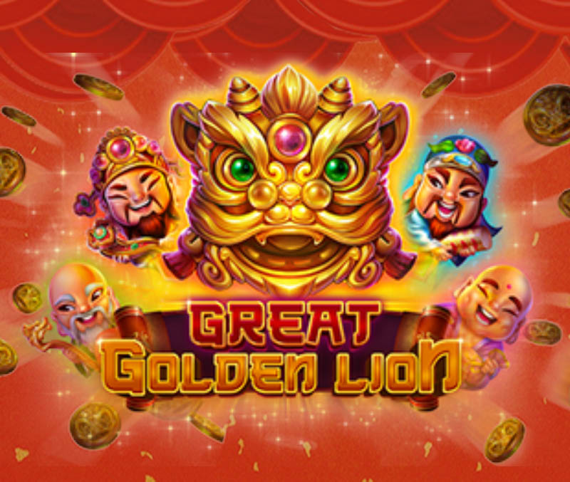 great golden lion